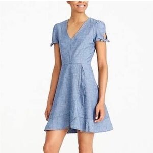 J.Crew Blue Denim Dress
